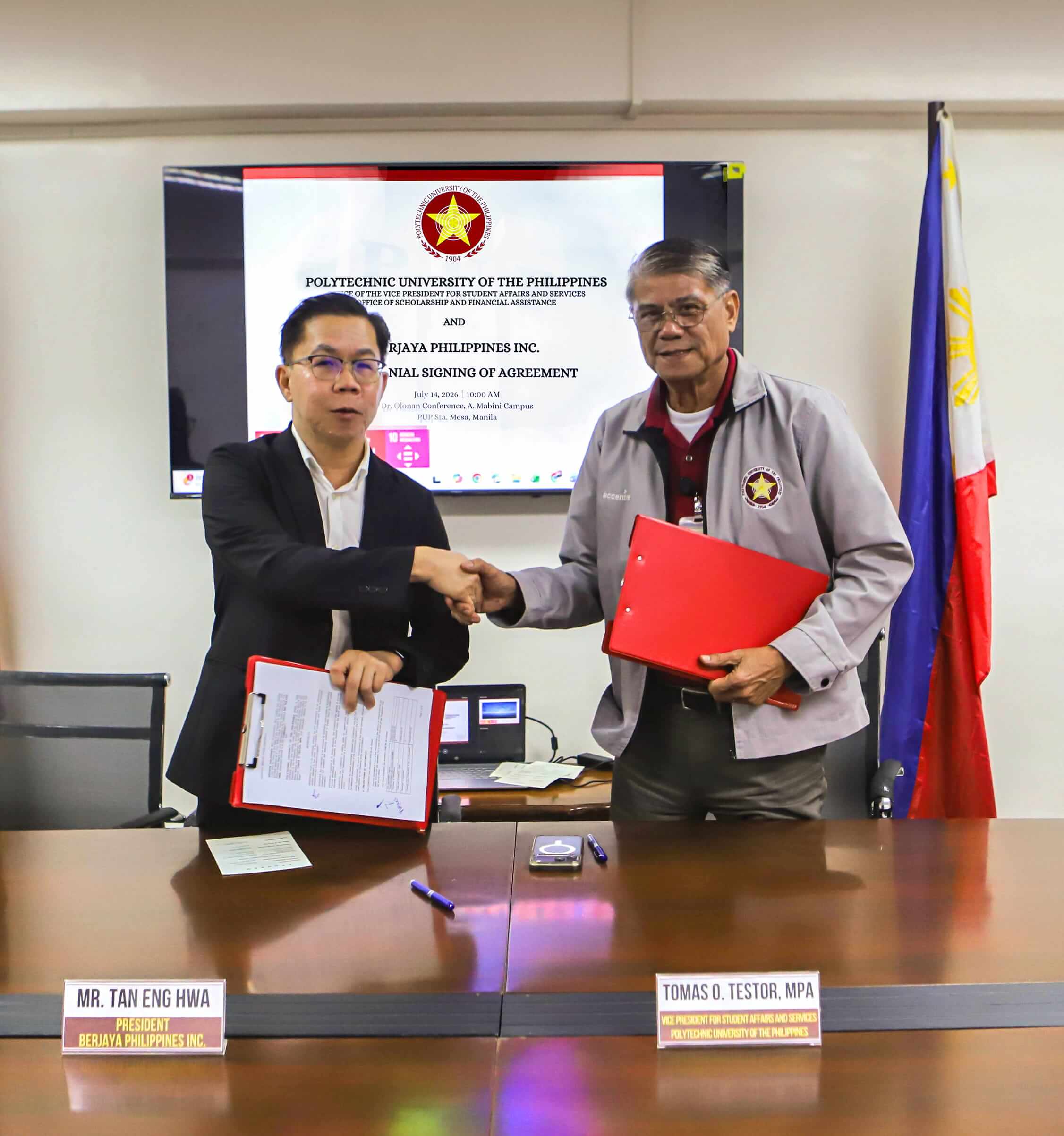 “We are investing in the education and future success of deserving Filipino students.”